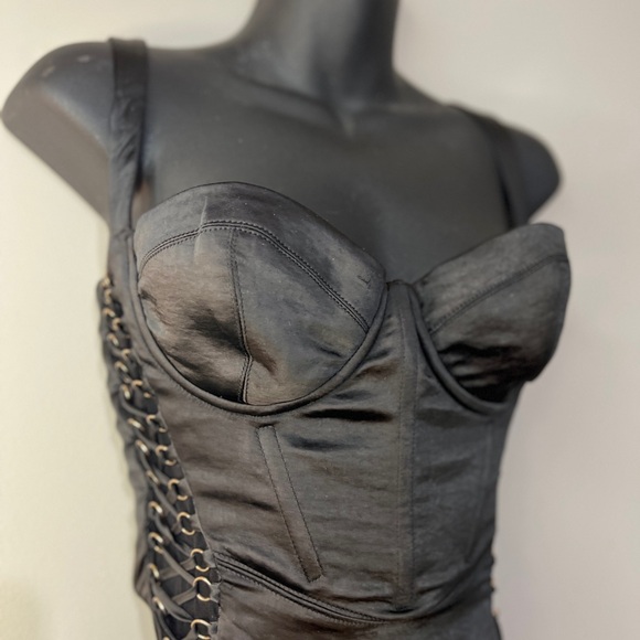 HOUSE OF CB BLACK BODYCON DRESS - Picture 6 of 7